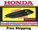 16-21 Honda Civic Sedan 4D For Rear Bumper Cover Grille Back Trim Passenger Side. Fixed Price $29.45.