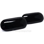 Oem Honda Starlight Flamenco Black Pearl NH592P License Plate Caps Bumper Plugs. Fixed Price $29.99.