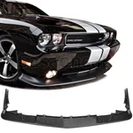 Fits 11-14 Dodge Challenger Sxt Front Bumper Lip Spoiler, Srt Style Pu Black. Fixed Price $150.00.