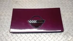 84-96 Corvette C4 Fuel Door Cover Purple With Emblem. Fixed Price $119.95.