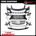 New Front Bumper Cover + Grille Kit For 2013-2015 Mercedes Benz GLK350 GLK250. Fixed Price $1300.00.