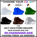 New Rear Rh Bumper End For 2017-2019 Escape Painted Choose Your Color FO1117103. Fixed Price $279.00.