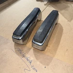 1972-1985 Dodge W Truck Ramcharger Front Guards Bumperetts. Fixed Price $75.00.