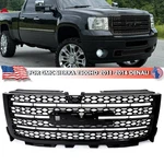 Front Upper Grille Gloss Black For Gmc Sierra 2500 Hd / 3500 2011-2014. Fixed Price $109.99.