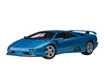 Autoart 1/18 Lamborghini Diablo SE30 Sirena Metallic Blue Diecast Car Ti. Fixed Price $336.10.