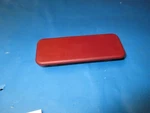 Cover For Rear Seat Escutcheon In RED,NEW,N.O.S.84-90 Mopar Vans S655CM6. Fixed Price $10.00.