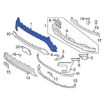 New Oem 2022-2024 Ford Expedition Front Upper Bumper Cover NL1Z-17D957-AAPTM. Fixed Price $499.95.