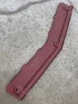 Upper Front Stone Deflector 69 Ford Mustang Nos. Fixed Price $275.00.
