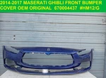 2014 2015 2016 2017 Maserati Ghibli Front Bumper Cover Oem Original 670004437. Fixed Price $1599.50.