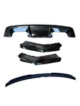 Bmw G82 M4 Diffuser Oem Rear Bumper 8074726 Genuine Gloss Black Set With Spoiler. Fixed Price $249.99.