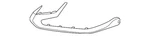 Genuine Ford Bumper Cover Spacer Panel KR3Z17E810AA. Fixed Price $163.35.