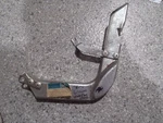 70-79 C3 Corvette Left Lower Spark Plug Wire Shield-big Rivets--gm #361079-NOS. Fixed Price $69.95.