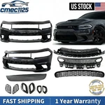 Front Bumper Lip Body Kit For 15-23 Dodge Charger SRT-8 Hellcat. Fixed Price $384.99.