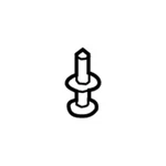 Genuine Mercedes-benz Oe Rivet 201-990-02-92-9051. Fixed Price $11.86.