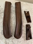 1961 Chevy Impala Belair Biscayne Rear Bumper Brackets Chevrolet Gm Oem. Fixed Price $129.98.
