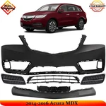 Front Bumper Cover Primed Plastic & Fog Lights Kit For 2014-2016 Acura Mdx. Fixed Price $815.00.