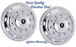 22.5 Universal Ford Stainless Steel Wheel Rim Simulator Front Hubcap Covers. Fixed Price $267.72.