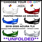 New Front Bumper For 2018-2020 Acura Tlx Painted *choose Your Color* AC1000195. Fixed Price $585.77.