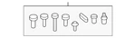 Genuine Audi Bumper Cover Hardware Kit 8S0-098-623-A. Fixed Price $153.34.