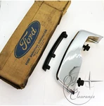1974 Lincoln Continental Right Rear Bumper Guard With Pad (D4VY17984A) Nos. Fixed Price $139.00.