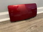 1998-2004 Cadillac Seville Front License Plate Cover Maroon PN#25653071. Fixed Price $42.00.