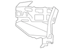 Genuine Volkswagen Bumper Cover Support Rail 17A-807-724-G. Fixed Price $30.95.