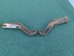 69-73 Triumph TR6 Rear Bumper Brackets Support Mount 813715 813716 L/r Oem. Fixed Price $98.00.