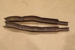 1958-1960 Corvette Original Front Bumperette Brackets Pair Lh & Rh Gm. Fixed Price $100.00.