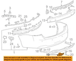 Gm Oem 14-20 Impala Rear Bumper Components-trim Bezel 20957962. Fixed Price $263.31.