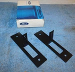 1978 1979 1980 Ford Fiesta Mk Nos Front License Plate Lh&rh Mounting Brackets. Fixed Price $69.00.