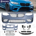 Complete Front Bumper Grille Set M2 Cs Style For 2014-2019 Bmw Series F22 F23. Fixed Price $494.95.