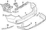 Genuine Bmw Center Support 51-12-5-A01-1B7. Fixed Price $60.54.