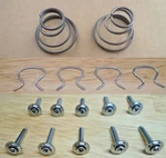 (16PCS) Door Panel Parts! For Gto Lemans Gs 442 Trans Am Z28 Impala Tempest Etc. Fixed Price $38.00.