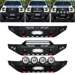 Vijay 2015-2017 Ford F150 Steel Front Bumpers W/winch Plate&lights. Fixed Price $479.99.