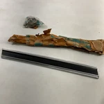 Nos 1970-72 Monte Carlo Lh Fender Rear Lower Molding 3997567 K4. Fixed Price $136.95.