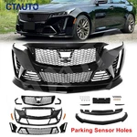 Blackwing Style Front Bumper Grille Lip Fog Light Bezel For 20-24 Cadillac CT5. Fixed Price $829.96.