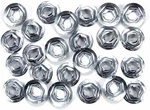 Emblem & Trim Thread Cutting Pal Nuts Fit 1/4" Stud 7/16 Hex (QTY-25) #1302CC. Fixed Price $19.95.