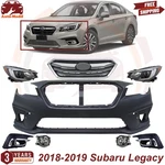 Front Bumper Cover & Upper Grille / Headlight Pair For 2018-2019 Subaru Legacy. Fixed Price $879.75.