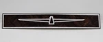 Nos Ford 1977 78 79 T-bird Thunderbird Woodgrain Door Trim Panel Ornament. Fixed Price $32.99.
