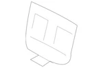 Genuine Mercedes-benz Towing Eye Cover 156-885-46-01. Fixed Price $63.00.