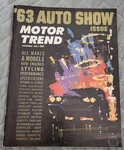 1963 Motor Trend Auto Show Corvette T-bird Don Garlits Future Cars 1962 Magazine. Fixed Price $10.80.