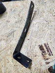 63-67 C2 Corvette Left Rear Bumper Bracket Outer Brace Drivers New Gm 3848223. Fixed Price $31.00.