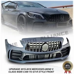 For 2015-2018 Mercedes Benz Class W205 Upgrade To Gt-r Style Front Bumper Kit. Fixed Price $285.00.