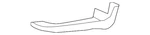 Genuine Honda Bumper Cover Spacer Panel 71506-SZA-A50. Fixed Price $32.60.