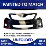 New Painted Match 2010-2011 Toyota Camry Se Unfolded Front Bumper. Fixed Price $178.99.