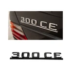 Type Sign Lettering Chrome-plated 300CE For Mercedes Benz W124 Coupe And Convertible. Fixed Price $115.15.