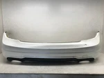 Rear Bumper Cover White 12-14 Mercedes W204 C250 Sport Amg W/sensor Holes Oem. Fixed Price $394.25.