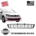 Fits Volkswagen Golf 2010-2014 Alzare Front Lower Bumper Grille Standard Line. Fixed Price $45.65.
