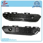 Fits 2008 2010 Toyota Highlander Front Bumper Retainer Brackets Pair Set 2PCS. Fixed Price $8.50.