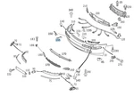 New Genuine Mercedes-benz Tow Eye Hook Cap Strap 2208850059 Oem. Fixed Price $11.56.